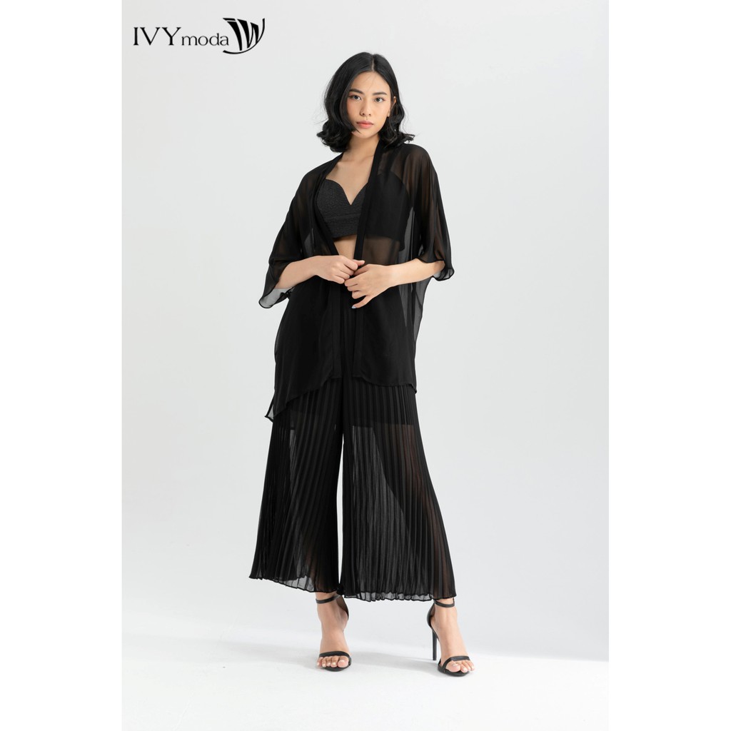 [NHẬP WABRTL5 GIẢM 10% TỐI ĐA 50K ĐH 250K ]Áo khoác kimono nữ đi biển IVY moda MS 17B8595