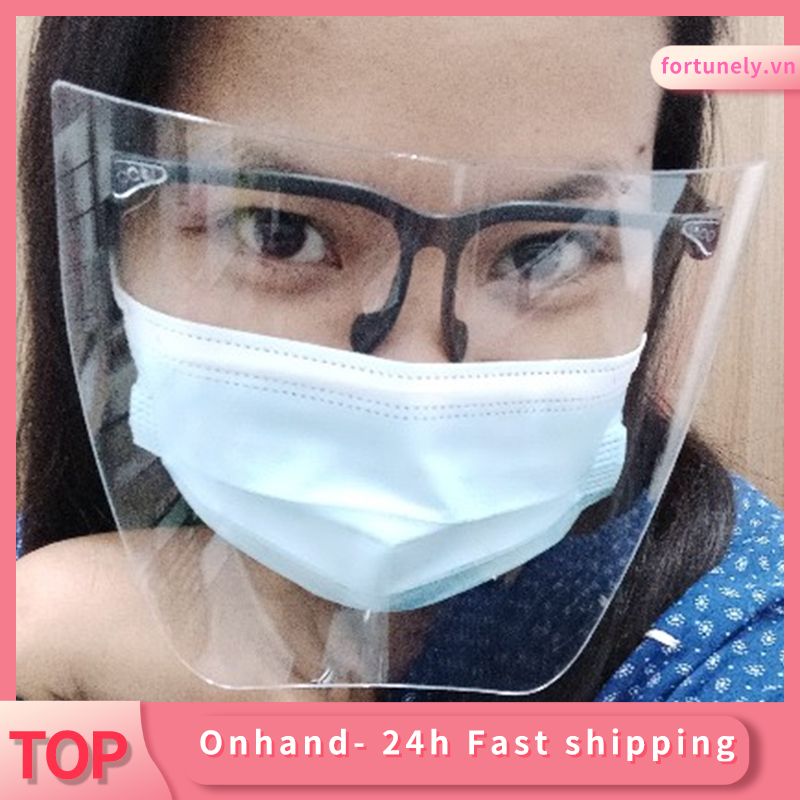 Face shield mạng che bảo vệ mặt chống đọng hơi sương Chống giọt bắn Chống bụi chống nắng đều | BigBuy360 - bigbuy360.vn