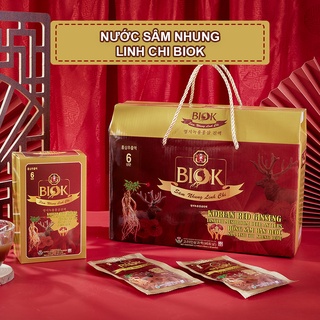 [HÀNG CHÍNH HÃNG] Sâm Nhung Bổ Thận BIOK 2100ml - Thực phẩm bảo vệ sức khỏe - Hộp lớn