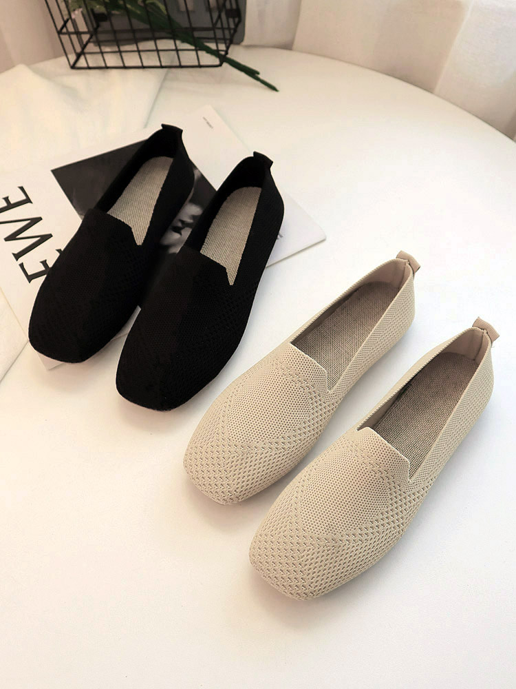 Giày Búp Bê Mũi Vuông Thời Trang Nữ Tính