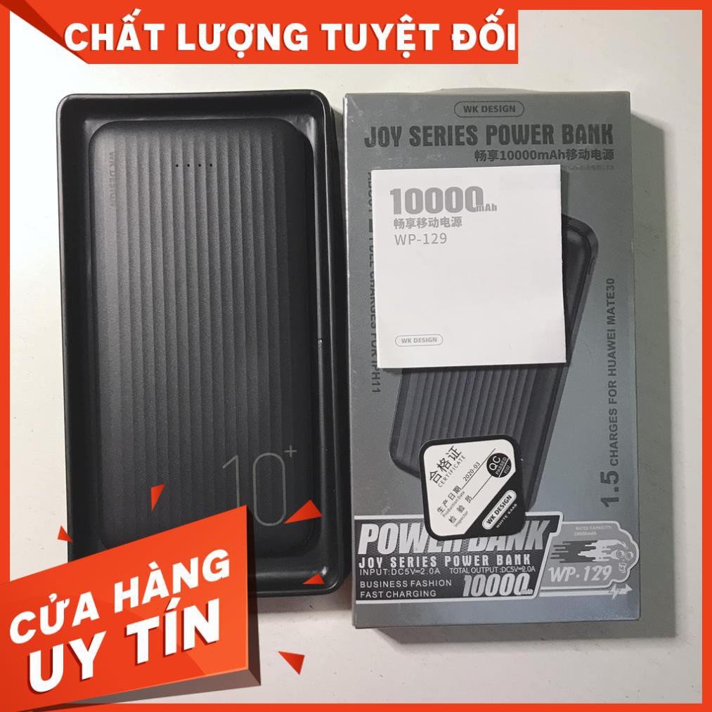 [Sale sập sàn] Sạc dự phòng wk wp-129 chính 10000 mAh