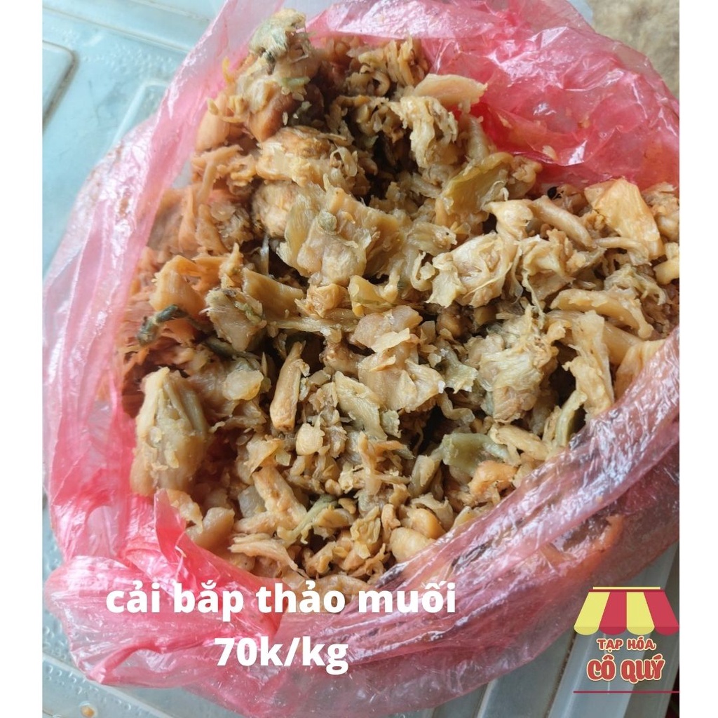 Cải bắp thảo muối, túng soi nấu khâu nhục, lẻ sỉ từ 70k/kg - Tạp hóa cô Quý (M47)