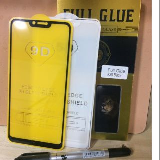 Kính cường lực 9d full màn hình,full keo oppo a3s