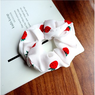 Dây buộc tóc, cột tóc hoa quả dễ thương  siêu cute