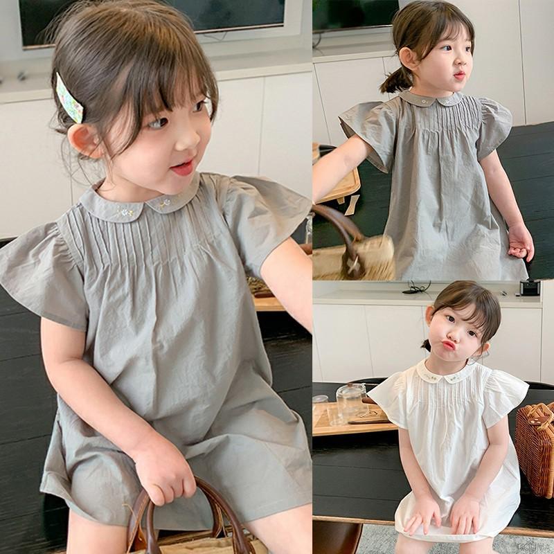 Váy kiểu dáng đơn giản phong cách Hàn Quốc thời trang cho nữ