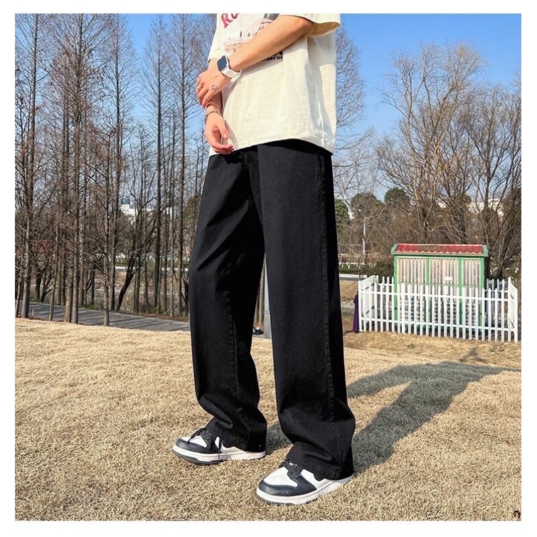 QUẦN KAKI ỐNG RỘNG 4 MÀU -DÁNG SUÔNG PHONG CÁCH HÀN QUỐC-THỜI TRANG UNISEX-có size Nam Nữ dể phối đồ màu bò