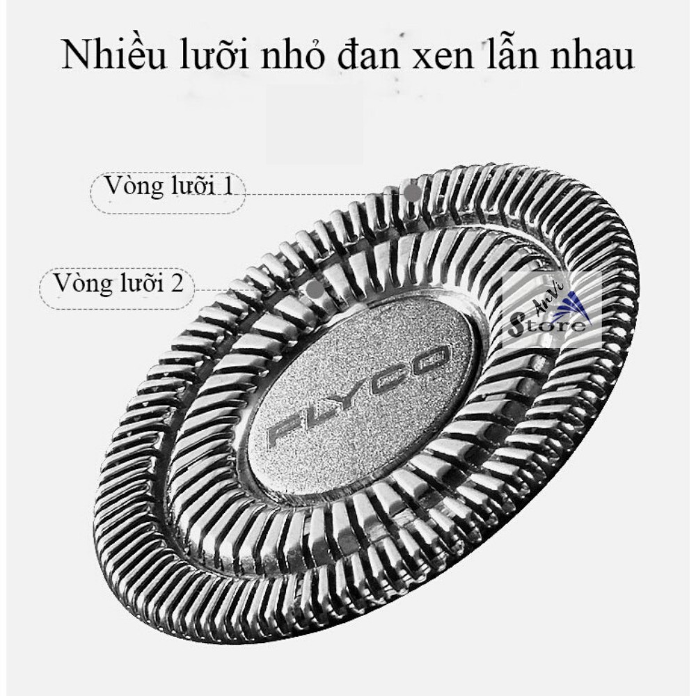 Lưỡi máy cạo râu FLYCO, POREE FR6 FR8 PS6 PS8 cao cấp