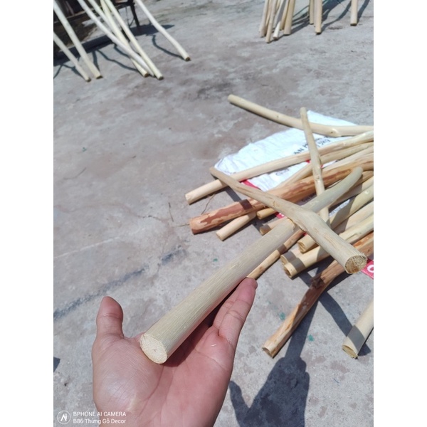 Nhánh Cây khô tự nhiên làm Macramé