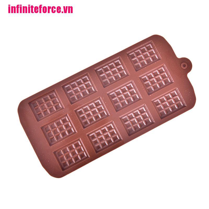 Khuôn Silicone Làm Bánh 12 Ô Tiện Lợi