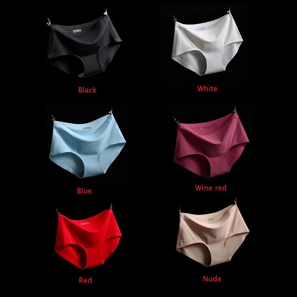 Women's Panties Ice Silk Cool Refreshing Seamless Underwear Triangle Briefs | BigBuy360 - bigbuy360.vn