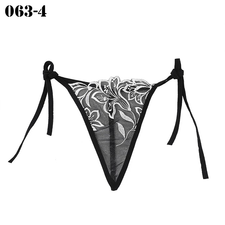Bộ đồ lót lọt khe lưới thêu hoạ tiết sexy - Bộ đồ lót lưới thêu AQ063-4 | BigBuy360 - bigbuy360.vn