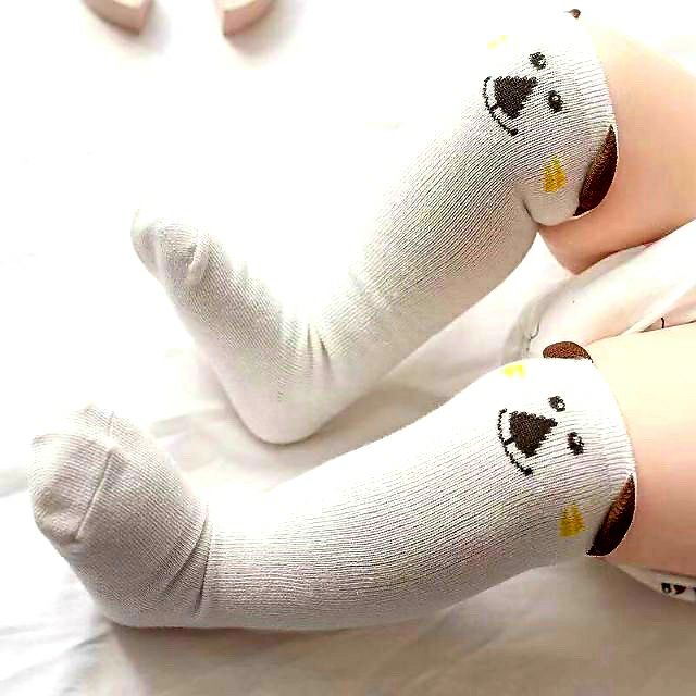Tất dài họa tiết Bé trai bé gái