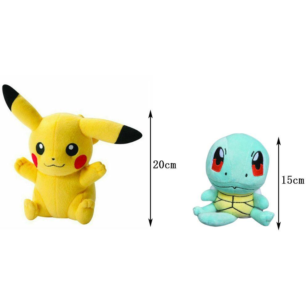BEBETTERM Thú Nhồi Bông Hình Pikachu Mềm Mại
