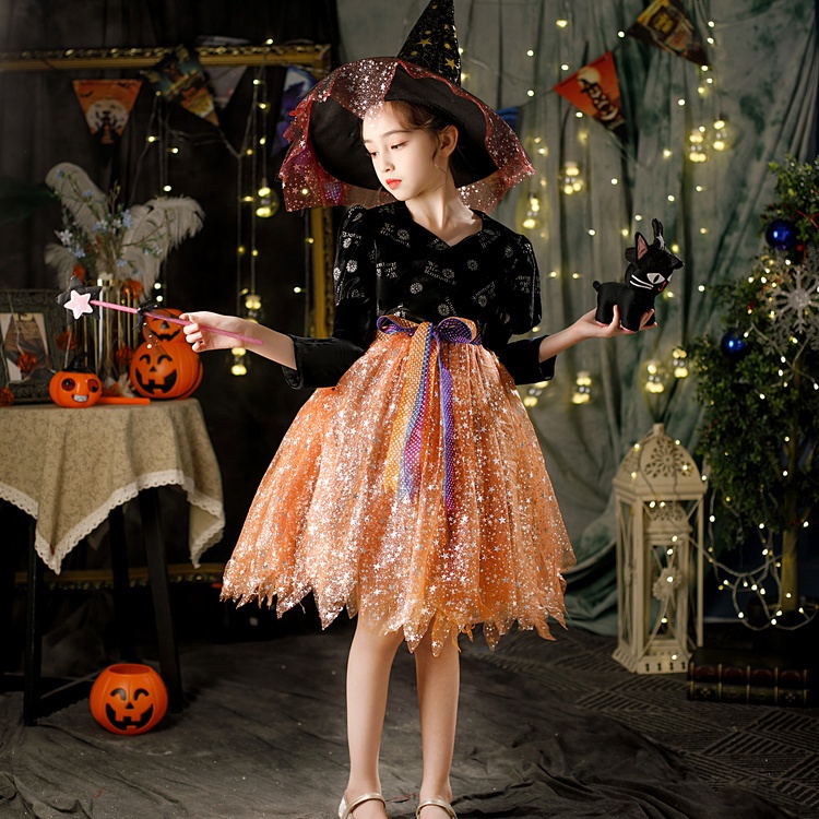 Trang Phục Hóa Trang Halloween Thời Trang Dành Cho Bé Gái