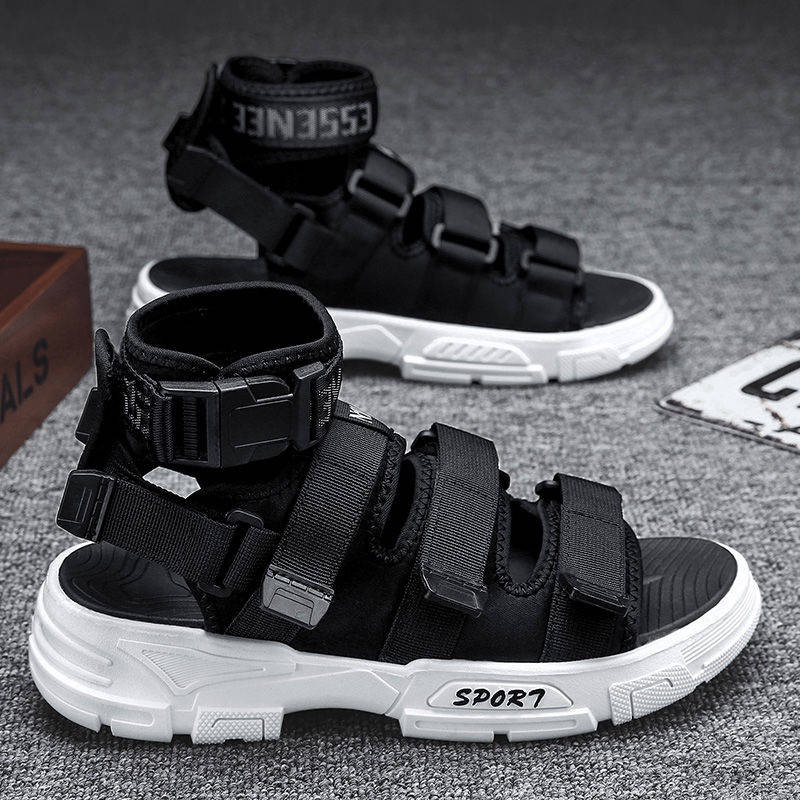 Giày sandal đế dày thời trang mùa hè năm 2021 dành cho nam