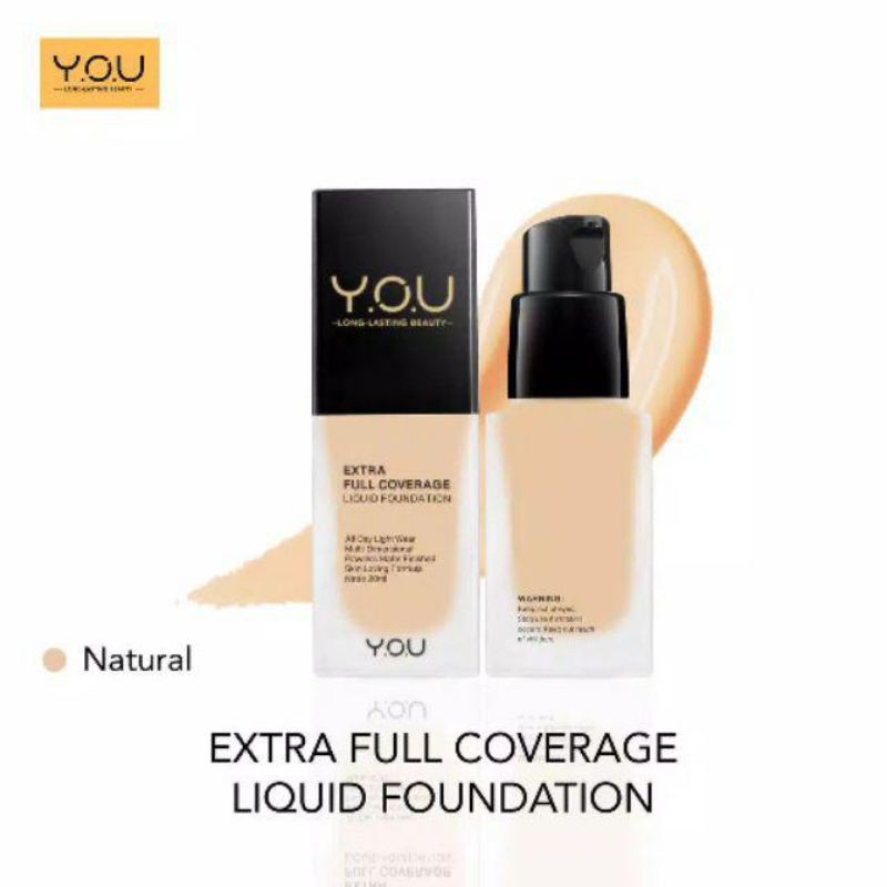 (hàng Mới Về) Kem Nền Dạng Lỏng Che Phủ Toàn Diện Y.o.u 20ml | BigBuy360 - bigbuy360.vn