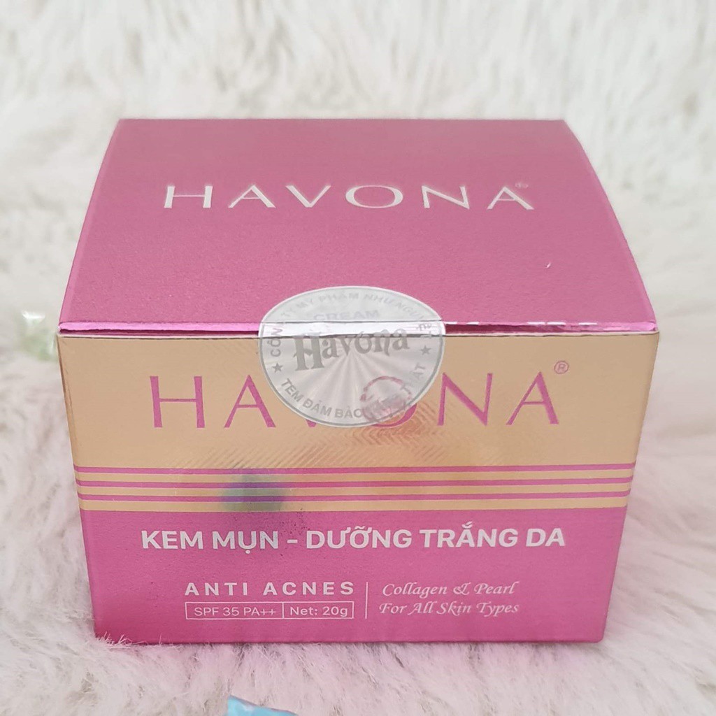 KEM NGỪA MỤN NGỪA THÂM MỜ SẸO HAVONA ANTI ACNES