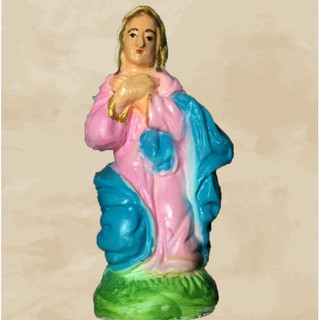 Tượng Noel thạch cao (~11cm)