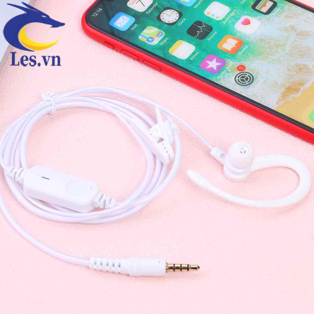 Tai Nghe Giắc Cắm 3.5mm Kèm Mic PTT Chuyên Dụng Cho Bộ Đàm Xiaomi Mijia 1S