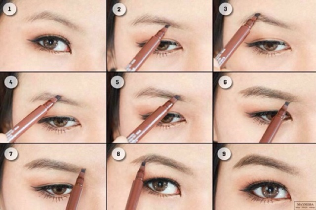 Bút xâm mày cathy doll real brow 4D tattoo | BigBuy360 - bigbuy360.vn