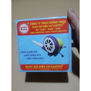 Quạt thổi bếp than 35w ( DÂY ĐỒNG)