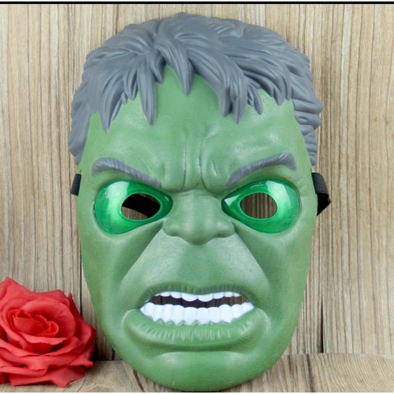 Mặt nạ siêu anh hùng holk có đèn