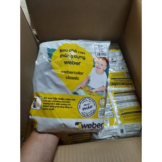 Keo chà ron weber color classic. bột chà ron weber - công nghệ pháp - túi 1kg