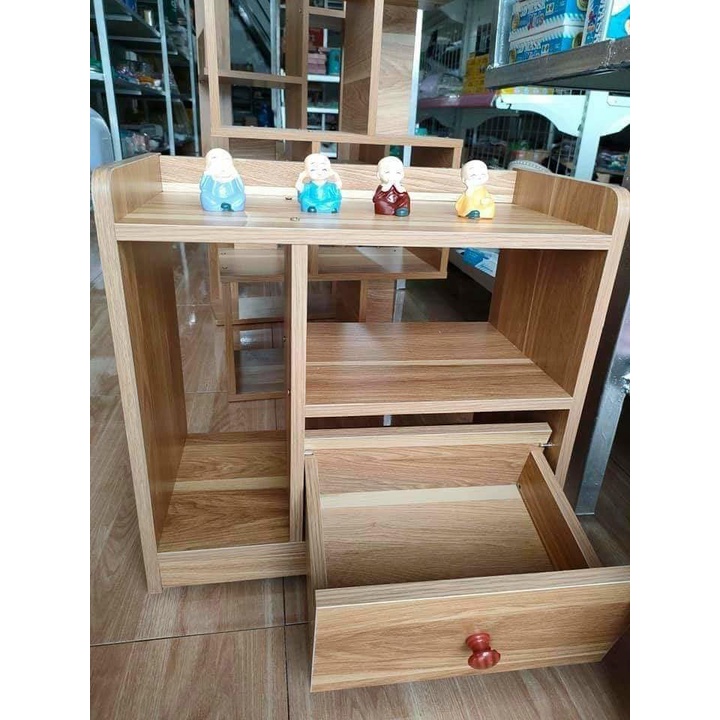 Kệ Tủ đầu giường - Tủ gỗ để đồ - Tủ gỗ đầu giường 1 ngăn kéo"