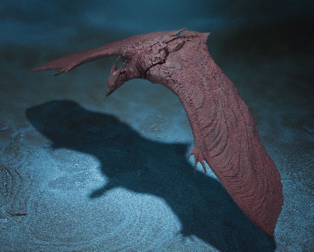 Mô hình đồ chơi Godzilla Kaiju Rodan SH Monster 2019.