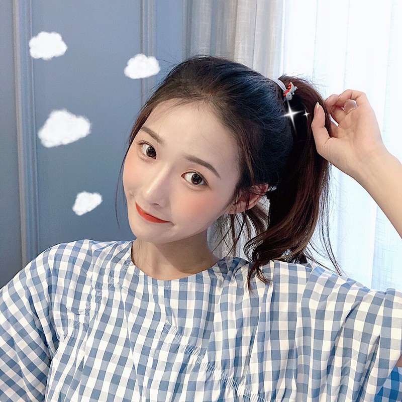 Dây Cột Tóc Thiết Kế Hình Động Vật Dễ Thương B492