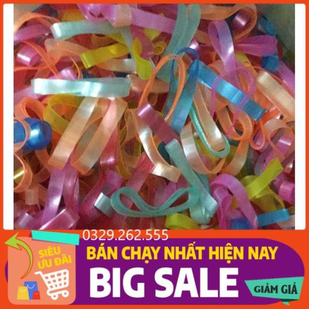 (FreeShip) 100g Chun buộc tóc nhựa nguyên chất