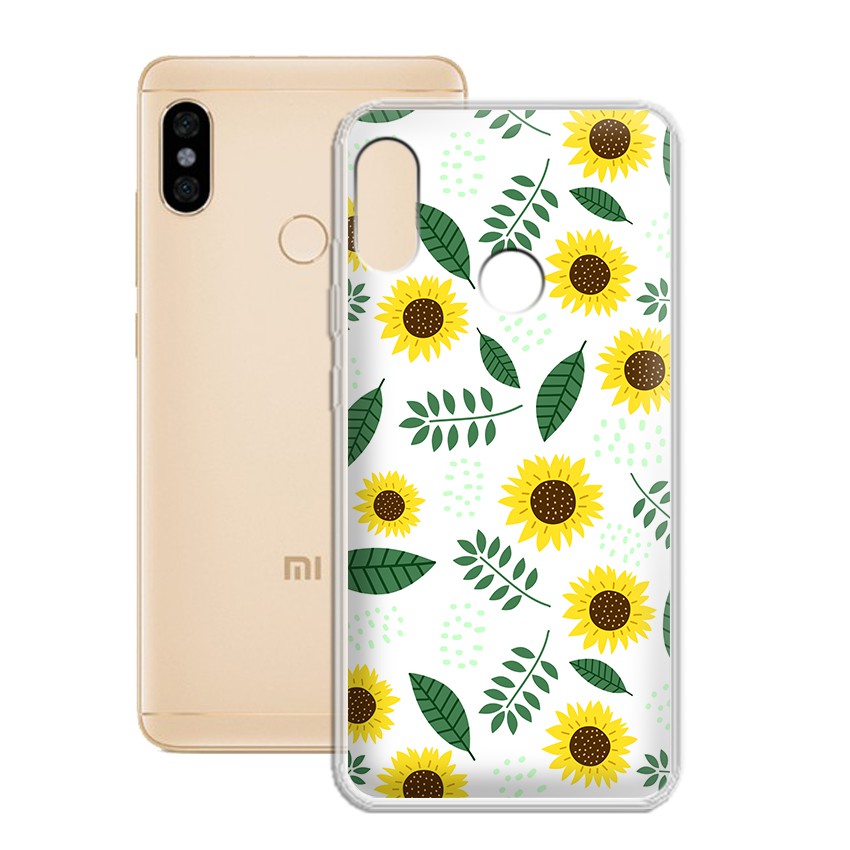 [FREESHIP ĐƠN 50K] Ốp lưng Xiaomi Redmi Note 5/note 5 pro in hình hoa cỏ mùa hè độc đáo - 01124 Silicone Dẻo