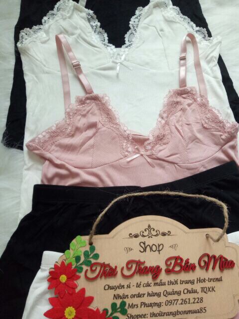 Bộ đồ ren mặc ở nhà siêu đẹp | BigBuy360 - bigbuy360.vn