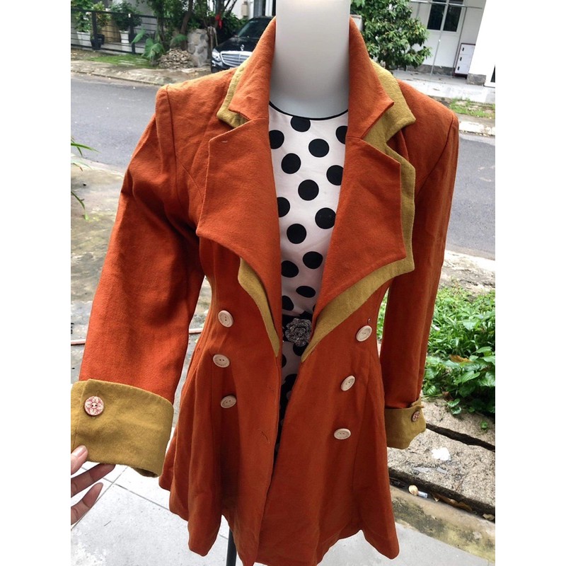 áo khoát dạ màu cam combo 3 ngẫu nhiên
