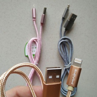 [Ôi Rẻ Quá] Dây cáp sạc Iphone, Android dài 2M bọc dù siêu bền