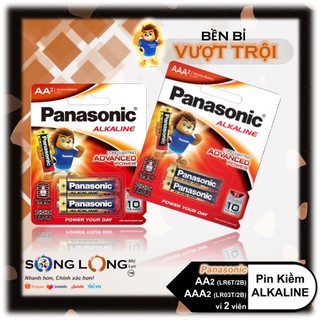 PIN AA / AAA PANASONIC Advanced Power Alkaline (PIN Kiềm) 1.5V - Vỉ 2 viên - Nhập khẩu chính hãng Thái Lan