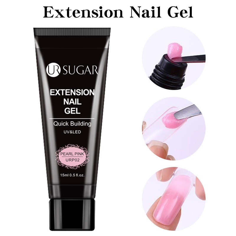 Bộ 11 món dụng cụ gel nối móng UR SUGAR 15ml chuyên nghiệp cao cấp