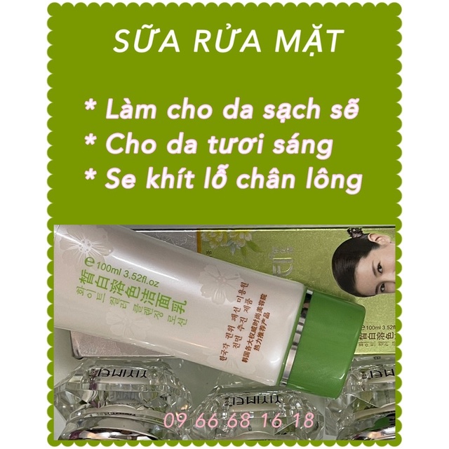 Yiyimei sữa rửa mặt trắng da