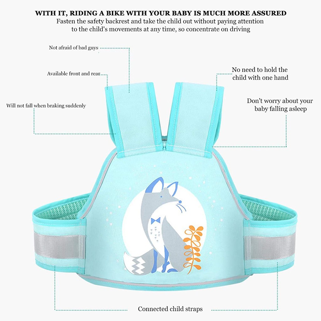 Dây Đai An Toàn Cho Bé Khi Đi Xe Máy