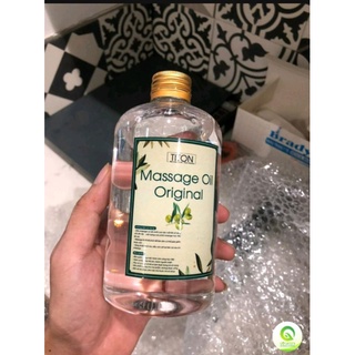 dầu nền massage body 500ml( kèm vòi nhấn)