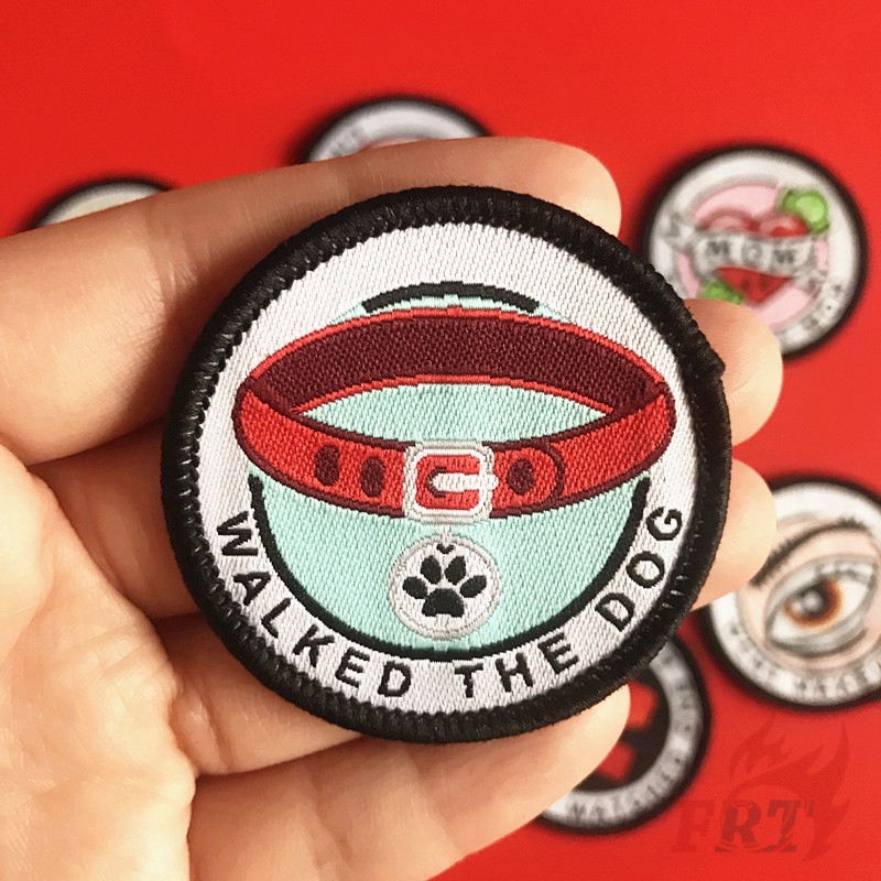 Set 1 / 3 Miếng Vá Ủi Quần Áo Hình Độc Đáo 4.8cm