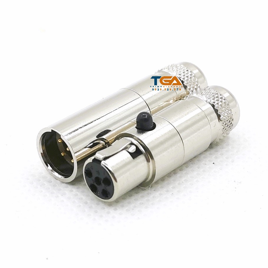 Jack rắc Canon mini, XLR mini canon. Chuyên dùng cho mic cài áo