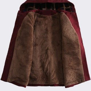 Áo dạ có mũ cho mẹ đẹp