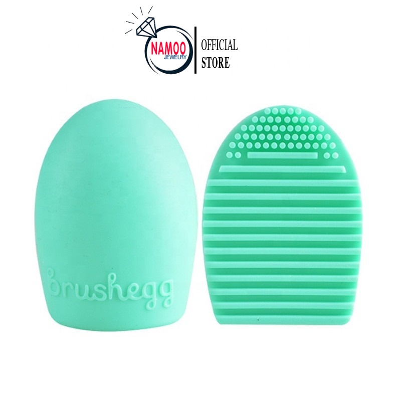 Dụng cụ vệ sinh cọ trang điểm silicone tiện lợi dễ sử dụng, miếng giặt làm sạch cọ trang điểm