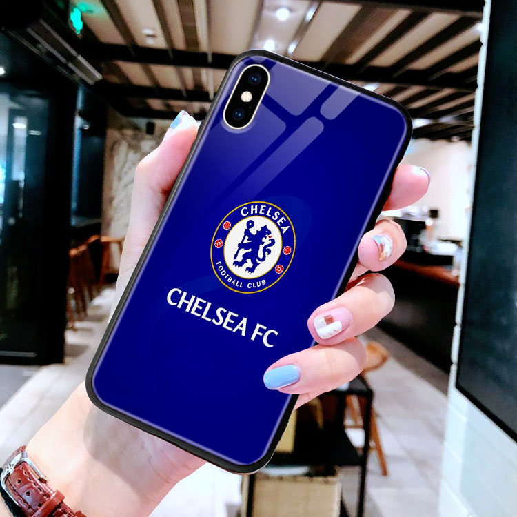 Ốp Đt Đẹp Iphone Xs In Hình CLB Chelsea POLICYCASE Iphone 5S Se 6 6S 7 8 Plus Iphone 12 Iphone 12 Pro Max