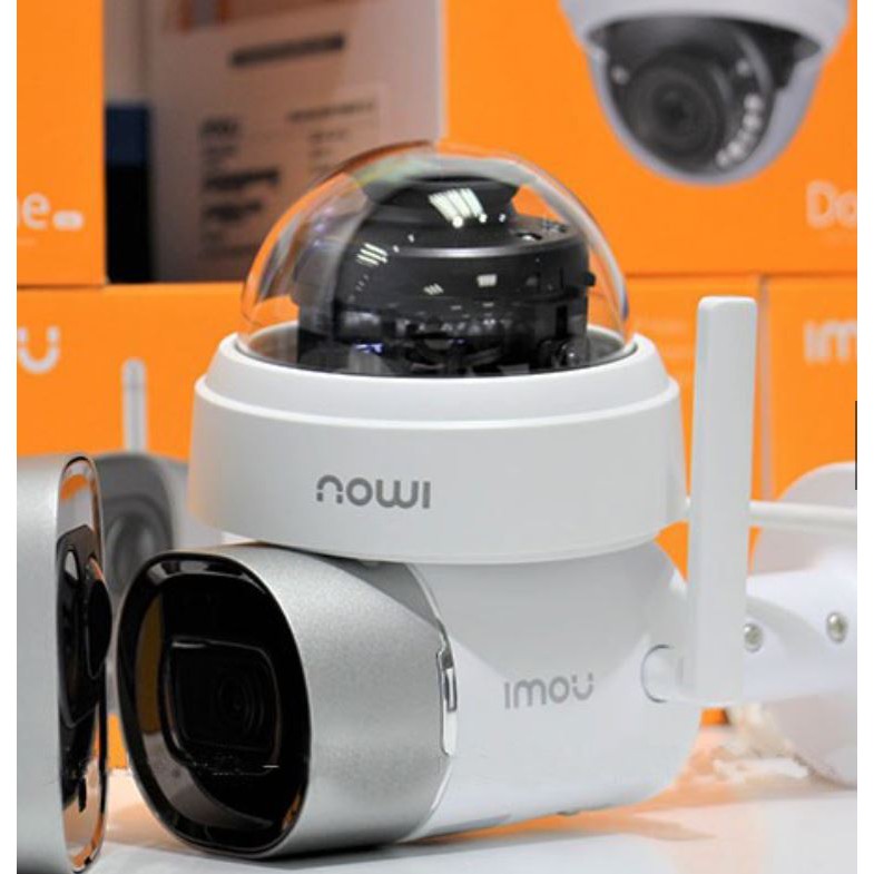 Camera Dome IPC-D42P-imou WiFi cố định góc rộng, hàng chính hãng-BH24 tháng