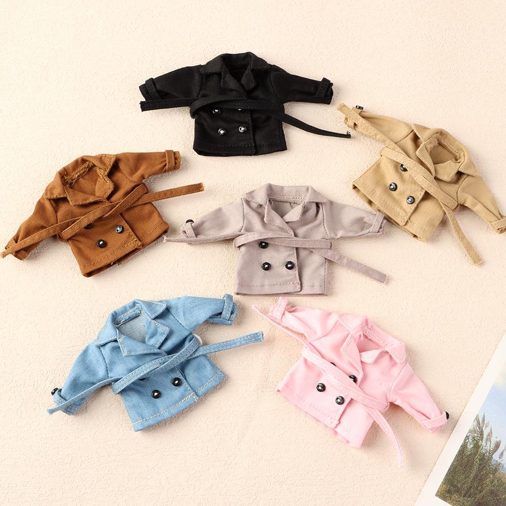 ORIENTLII Thời Trang Áo Khoác Xinh Xắn Cho Búp Bê 1 / 12 12~16cm Tỉ Lệ 1 / 11