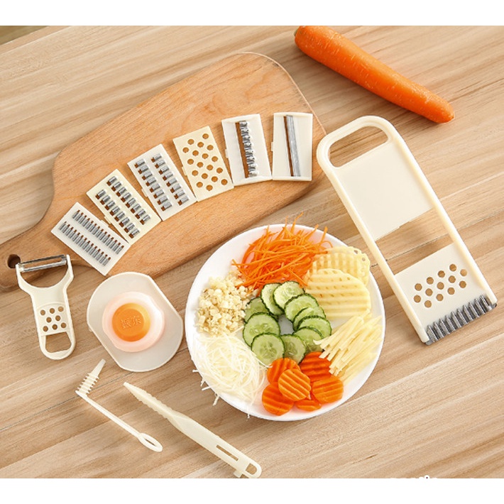 BÁN LẺ PHỤ KIỆN BỘ NẠO CỦ QUẢ, CẮT TỈA ĐA NĂNG 10 CHI TIẾT