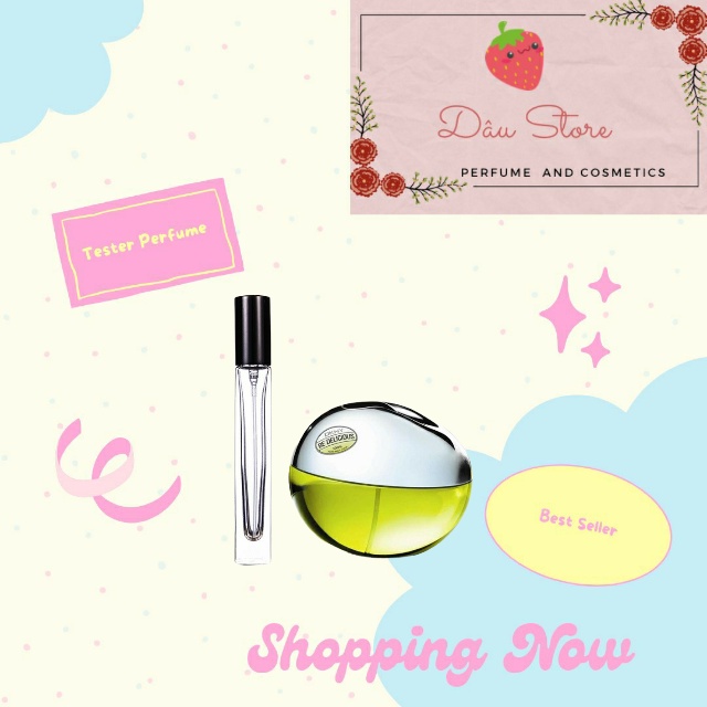Mẫu thử nước hoa Dkny delicious táo xanh 10ml dạng xịt