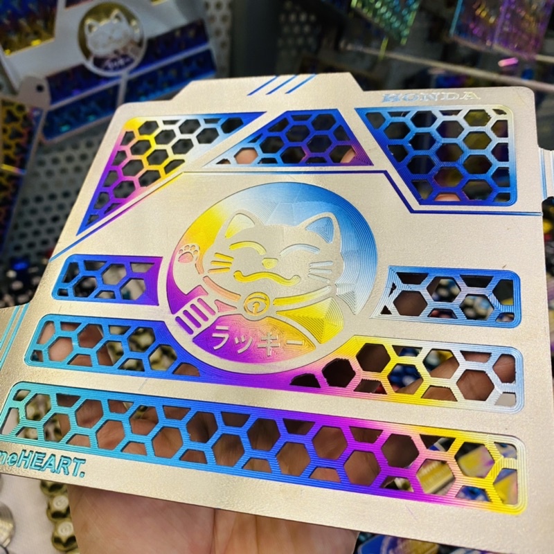 Che Két Nước TITANIUM MÈO MAY MẮN NEKO